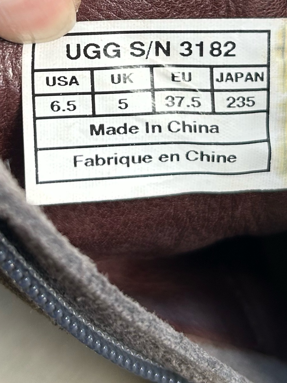 UGG grey suede boots - Picture 12 of 12
